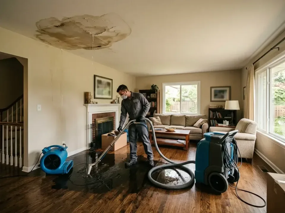 attic-pipe-burst-ceiling-drip-008 — frequently asked questions, Water Damage Restoration & Carpet Care in Snoqualmie, WA